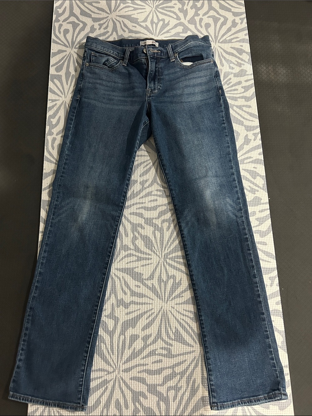 Lucky Brand Straight-Leg Women’s Jeans in Dark Blue Wash